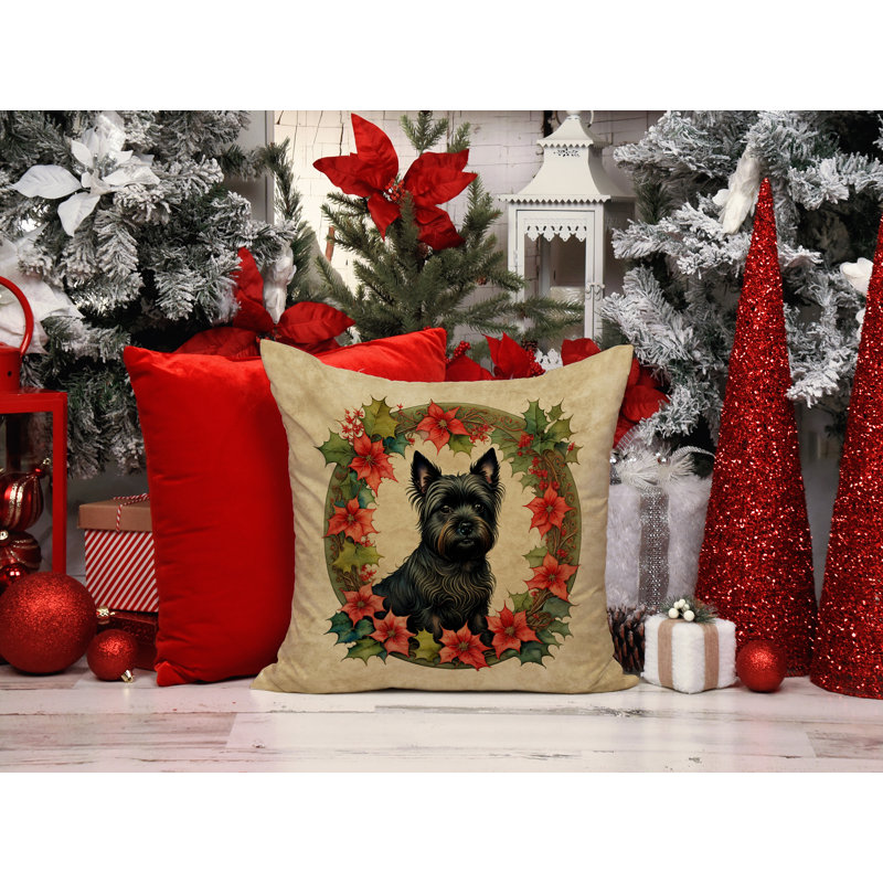 Coussin Christmas, 18 po x 18 po, Carré