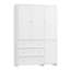 Wardrobe Closet With 3 Drawers And Mirrior-1115317440