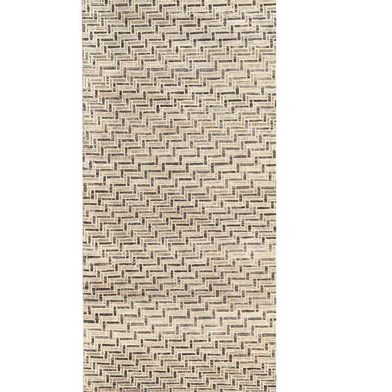 Chevron Area Rug in Black/Charcoal