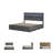Kaisee Panel Bed-1000859741