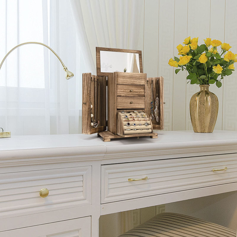 Wood Jewellery Box +