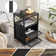 Nightstand with Charging Station End Side Tables with Storage Drawers and USB Ports & Power Outlets