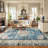Watte Traditional Oriental Tribal Machine Washable Area Rug Perfect for Living Room, Dining Room, Bedroom Decor-1361700965
