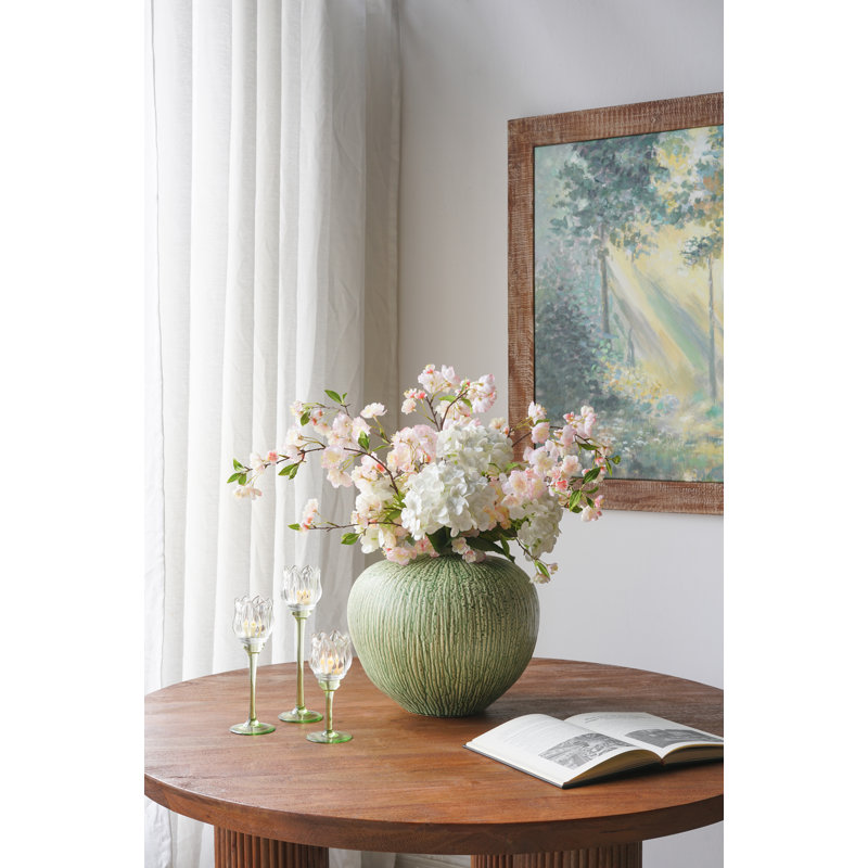 Vase en céramique Bulbous D14X12