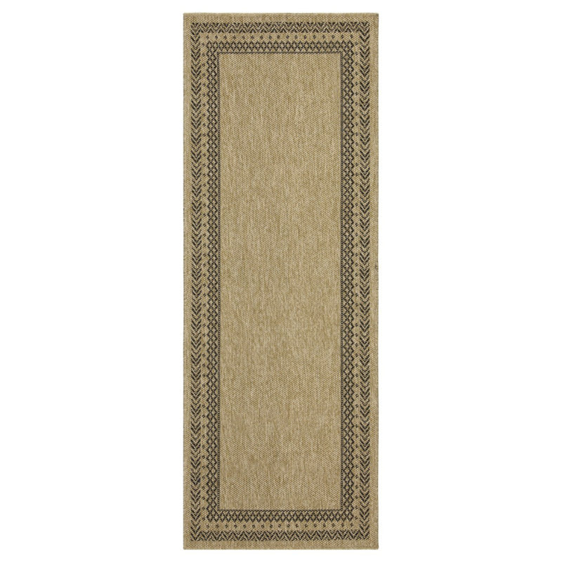 5 Ft. 3 In. X 7 Ft. 3 In. Area Rug Jute Indoor/Outdoor, Rectangle 5'3" x 7'3"
