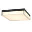 Plafonnier encastré à DEL Box Box pour une utilisation intérieure / extérieure, diffuseur carré en acrylique, 3-CCT, à intensité variable-119307562-119307567