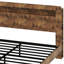 Structure de lit plateforme avec tête de lit à DEL avec rangement et 2 USB, grand rangement sous le lit-1344081635-1344081660