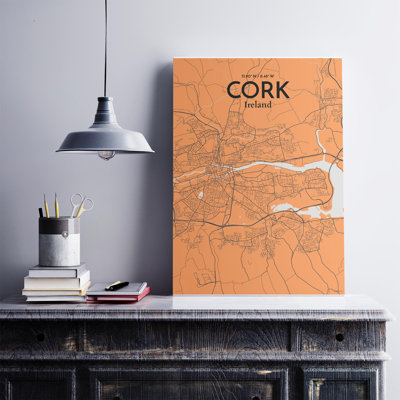 Cork City Map, impression