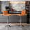 Tabouret de bar pivotant à hauteur réglable Stallcup