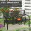 Banc de jardin extérieur