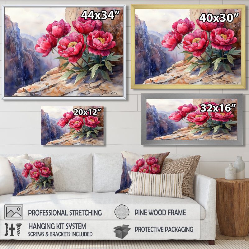Peintures sur toile Inmar, Reproduction encadrée d'une seule photo, Argent argent, H 12 po x l 20 po