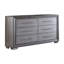 Reno Solid Wood 58'' W 6 - Drawer Dresser