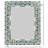 Zorigs Mosaic Mirror, Wall Art Décor – Handcrafted Decorative Wall Mirror in Light Brown and Navy Blue Mosaic 32” x 24” Rectangle - Hallway, Bedroom, Living Room