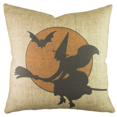 Cotton Reversible Throw Pillow
