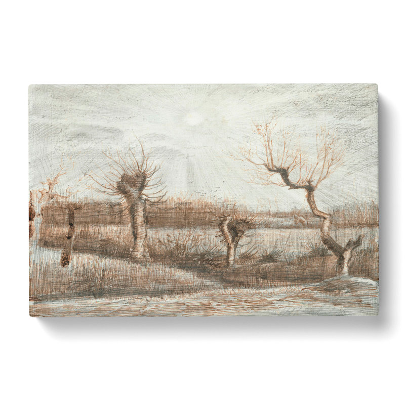 Tetards by Vincent Van Gogh - Wrapped Canvas Painting, 35cm H x 76cm W x 3cm D