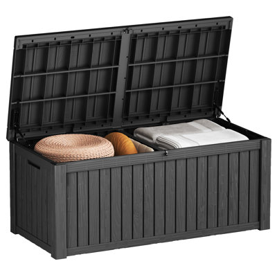 Emperic Design 150 Gallon Water Resistant Resin Lockable Deck Box