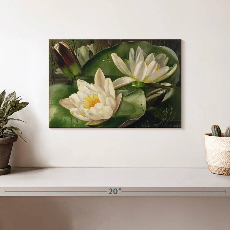 Harnek Classic Water Lilies, 8" H x 12" W