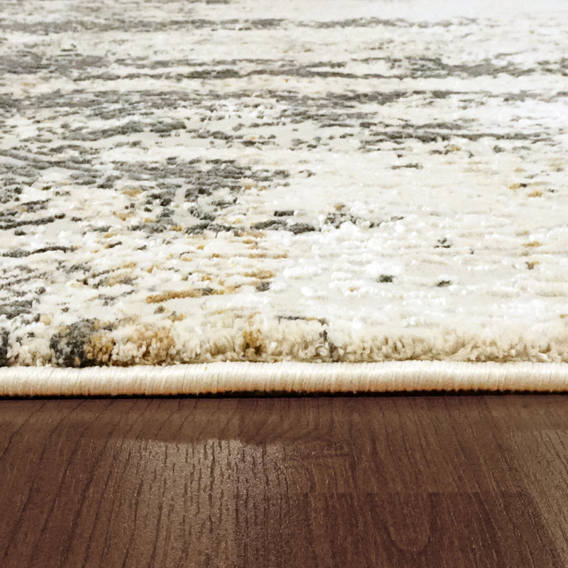 Tapis gris Grisby, Rectangle 2 pi x 3 pi 11 po