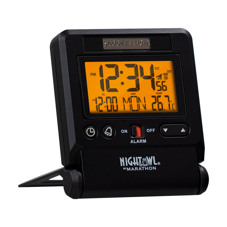 Digital Atomic Tabletop Clock with Alarm