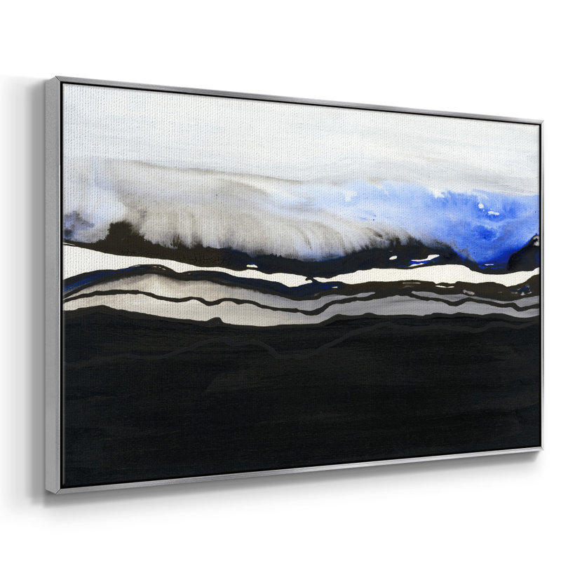 It's It's Time VII, reproduction d'art sur toile, H 17 po x l 25 po x P 2 po, Argent