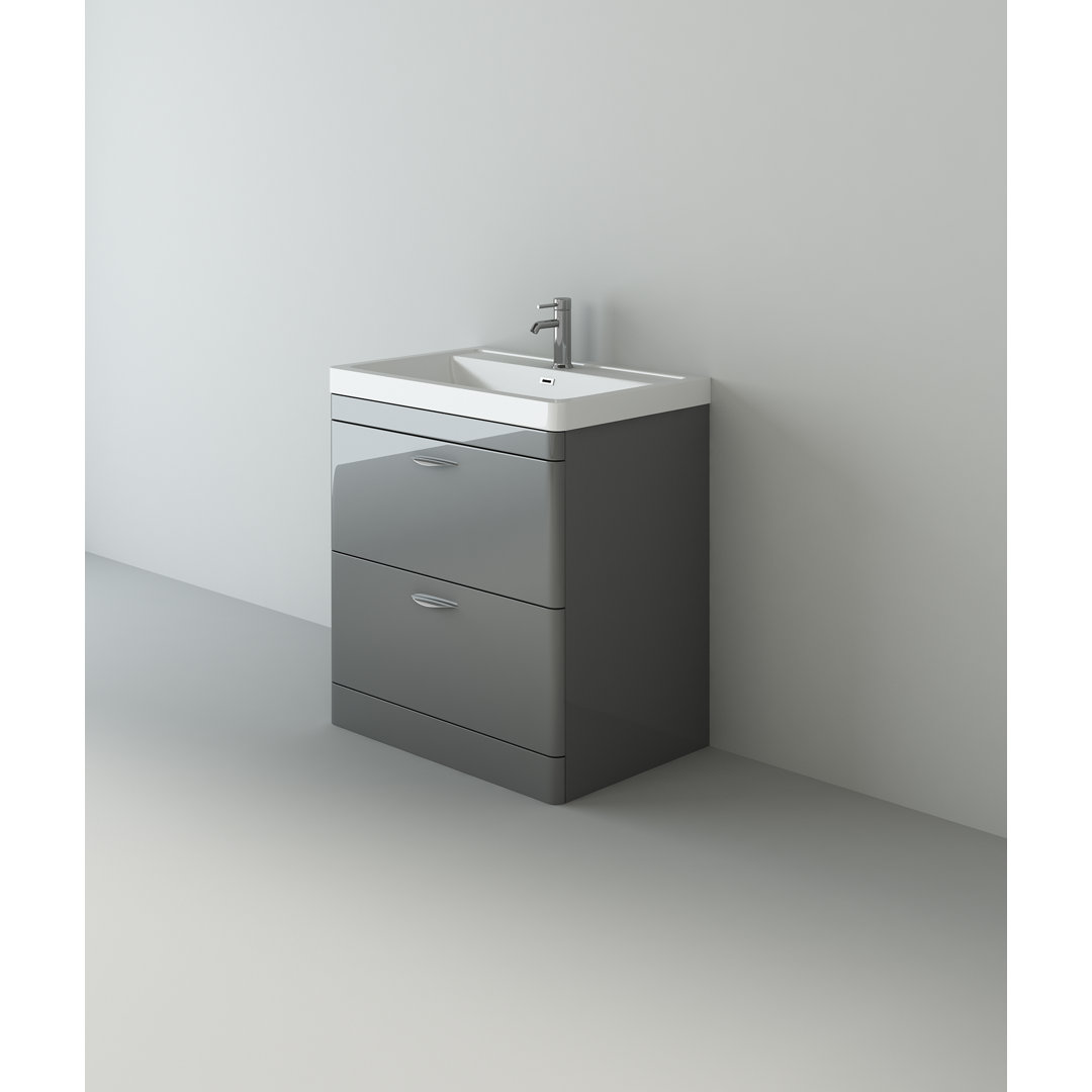 Susanna 800mm Free-standing Single Vanity Unit