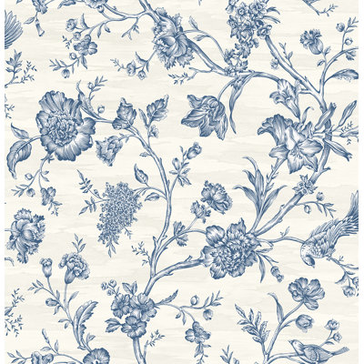 Papier peint à motif floral avoine Concheta Designs Oat Stoney Brook