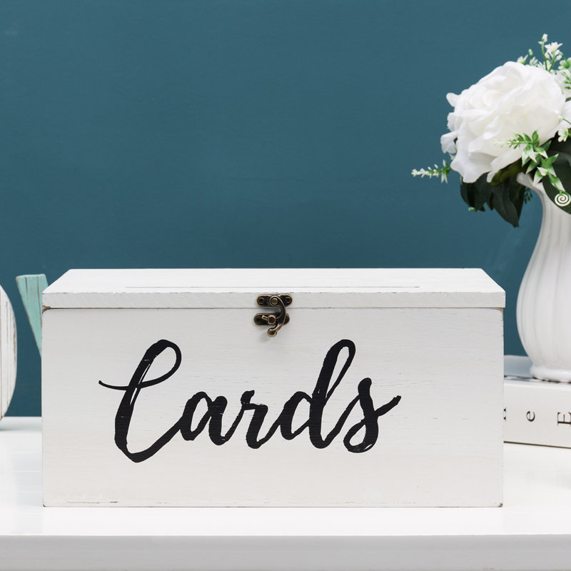 Wood Gift Card Holder