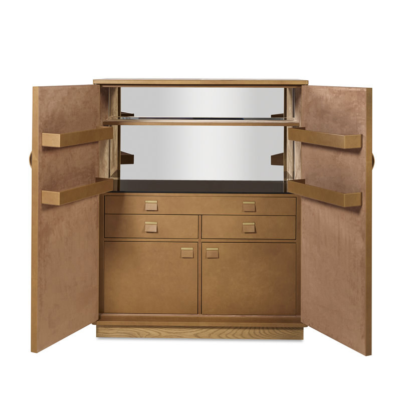 Grand Tour Furniture Solid Wood Bar Cabinet
