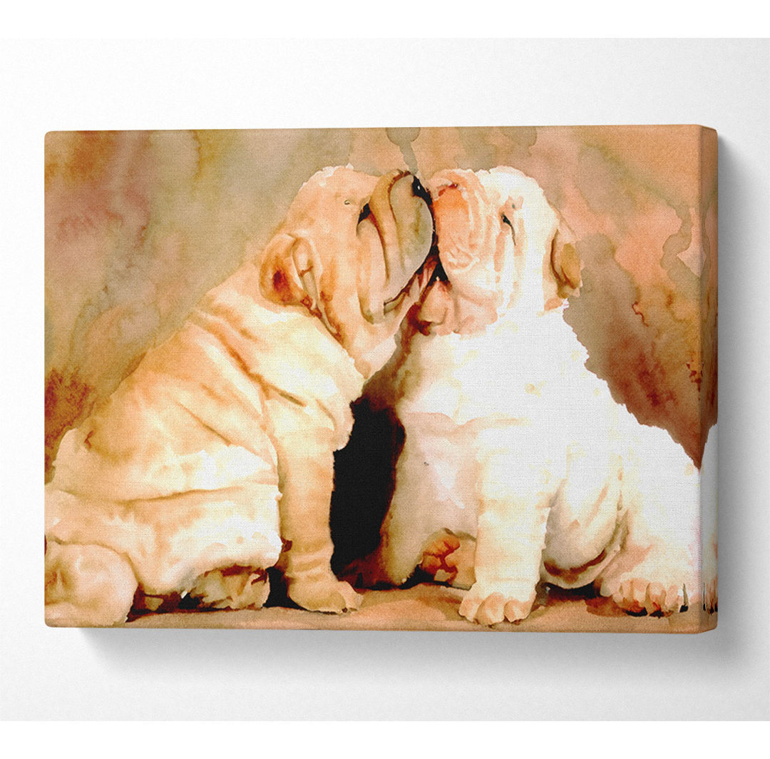 Shar Pei Welpen - Drucken