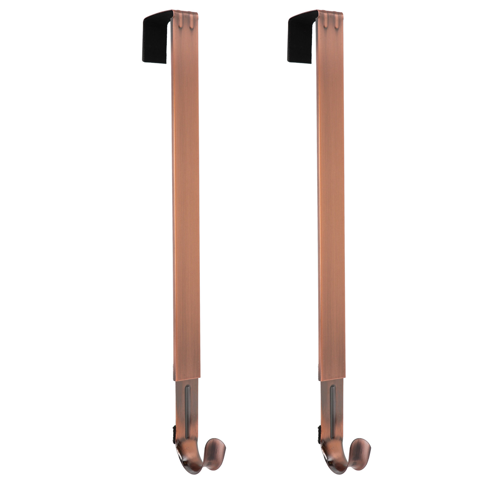 Adapt Adjustable Length Wreath Hanger, Brushed Copper, 2