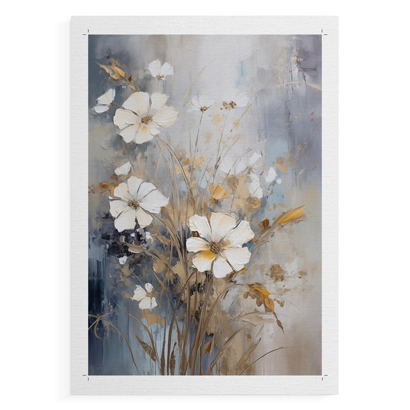 FLORAL Series CCDVL - Impression sur toile seulement - NON-CADRE, H 18 po x l 12 po