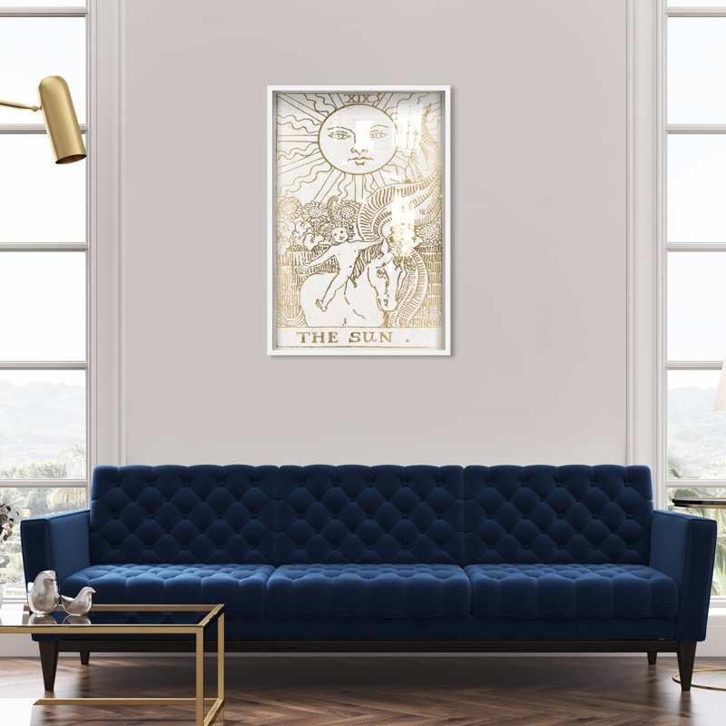 The Sun Tarot Luxe - impression, H 37,5 po x l 25,5 po
