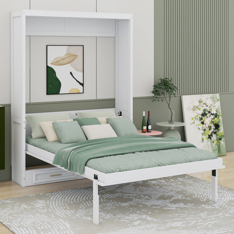 Murphy Bed With 2 Drawers