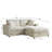 Modular 3-piece Chofa - Beige-1150569958