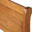 Lit plateforme simple en bois massif - tête de lit et support à lattes, convient aux matelas de taille simple, sans sommier tapissier, installation facile, sommier intégré, à assembler, sommier,-1900523936