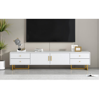 VIBE HAUS TV Stand For 65+ Inch TV