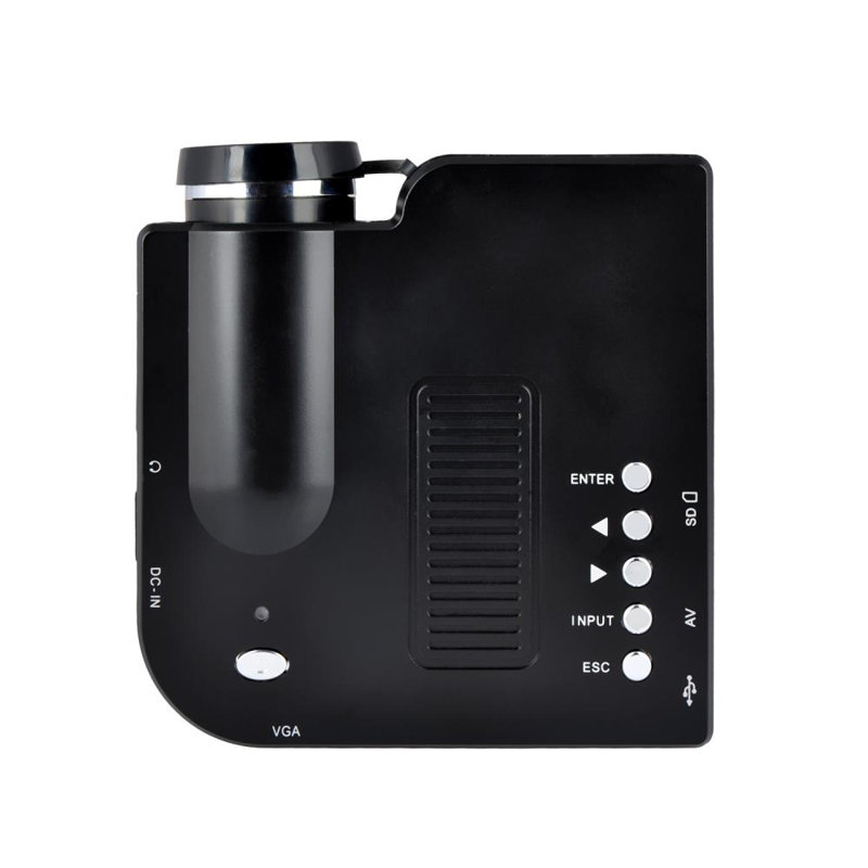 Pyle Home Theater Projector 400 Lumens Portable Projector with Remote Included