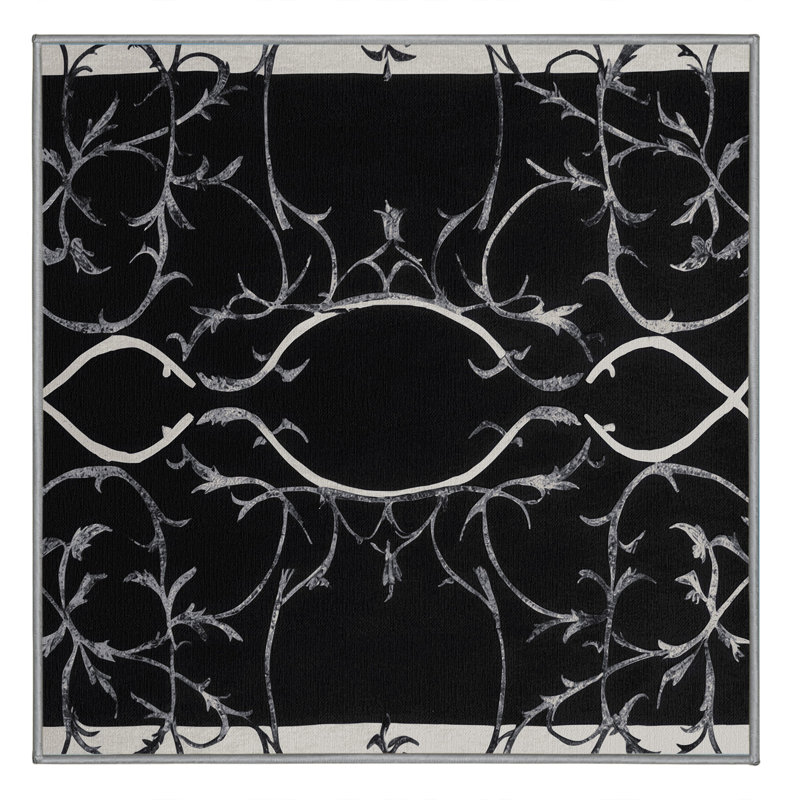 Gothic Grace Rug, Square 8'
