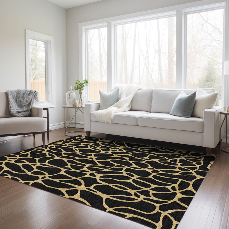  Machine Washable Indoor/Outdoor Chayden ACN1023 Rug, Rectangle 8' x 10'