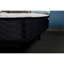 Matelas simple avec technologie de refroidissement et mousse confortable, support central merveilleux, comprimé, profondeur de 75 pouces, largeur de 39 po, hauteur de 11 po, 59 lb, blanc bleu, rembourrage en acier, mousse principale, compatible-76590057