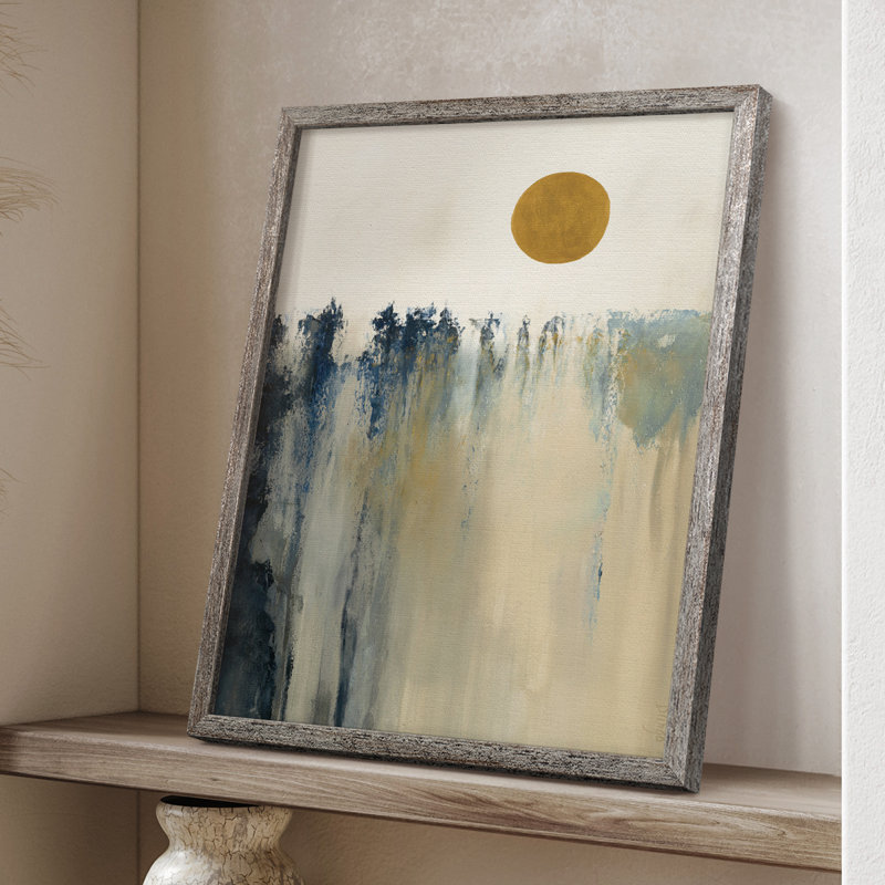 Equilibrium Framed Print - Solid Wood, 30" H x 24" W