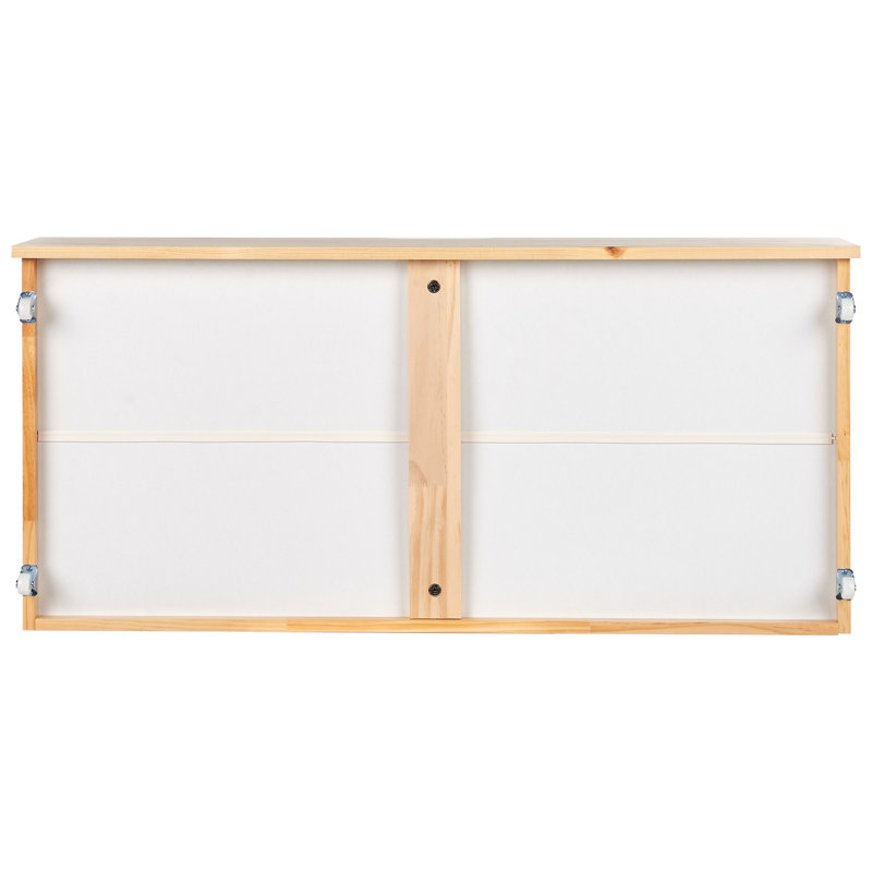 OLENDON Underbed Storage Drawers, Light Brown