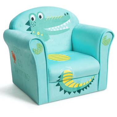 Harriet Bee Zion Kids 6.5'' Foam Chair Chair and Ottoman