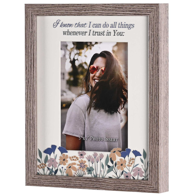 Madux Brown Picture Frame with Mat