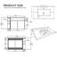 Meuble-lavabo flottant avec porte à fermeture douce-1008305072-1008305086