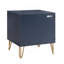Table de chevet bleu nuit-26692520