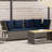 Patio Sofa With Cushions Poly Rattan-1798432801