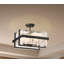 Cloud Break 4 - Light Semi Flush Mount