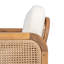 Pike Patio Acacia Wood Lounge Chair With Cushions
