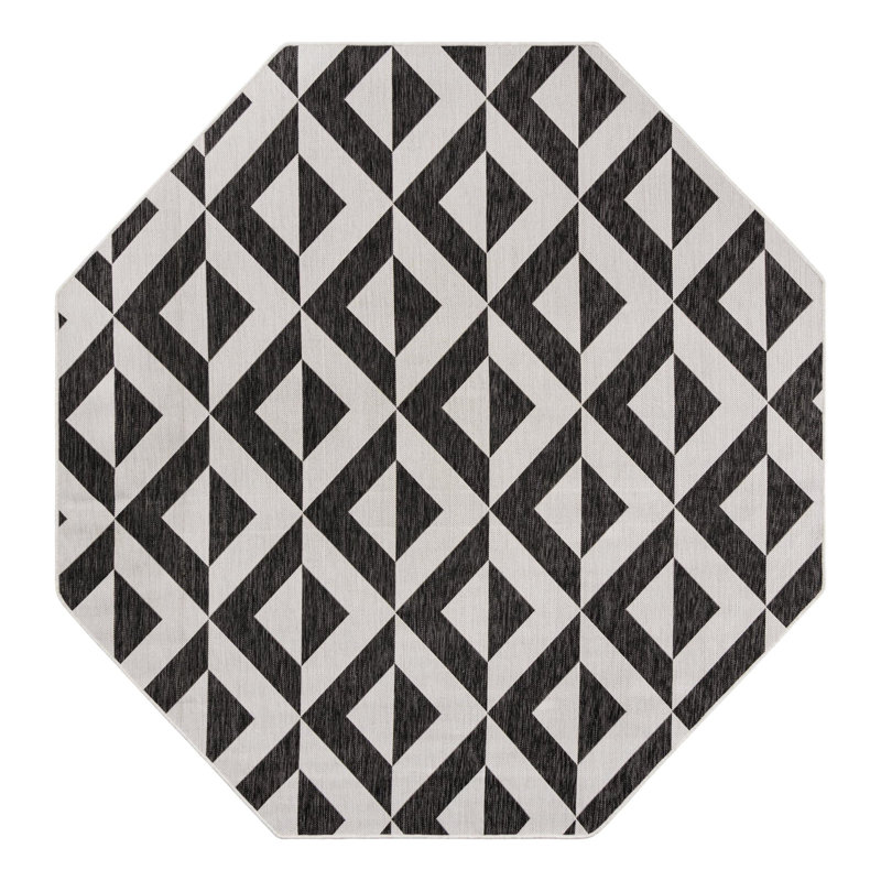 Jill Zarin Napa Indoor/Outdoor Rug, Octagon 7'10"